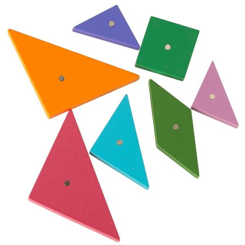 Tangram książeczka magnetyczna układanka montessori klocki gra logiczna 3D Tangram książeczka magnetyczna układanka montessori klocki gra logiczna 3D