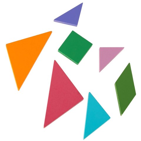 Tangram książeczka magnetyczna układanka montessori klocki gra logiczna 3D Tangram książeczka magnetyczna układanka montessori klocki gra logiczna 3D