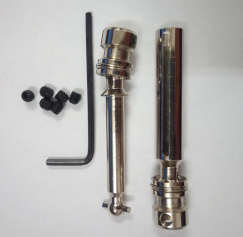 Część WLtoys 12428 wał napędowy tylny metal stara Część WLtoys 12428 wał napędowy tylny metal stara