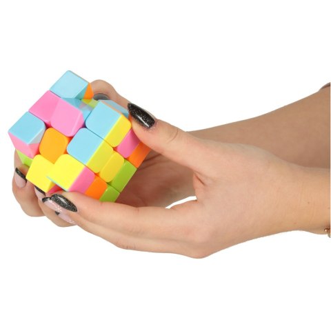 Gra logiczna Kostka łamigłówka 3x3x3 neon Gra logiczna Kostka łamigłówka 3x3x3 neon