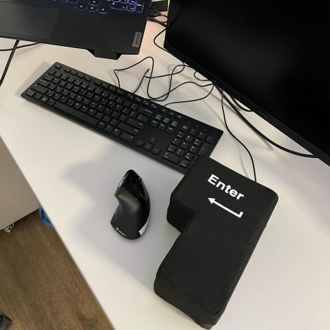 Klawisz ENTER duża antystresowa poduszka USB Klawisz ENTER duża antystresowa poduszka USB