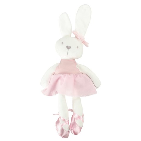 Maskotka pluszowa pluszak przytulanka królik zajączek w różowej sukience 42cm Maskotka pluszowa pluszak przytulanka królik zajączek w różowej sukience 42cm