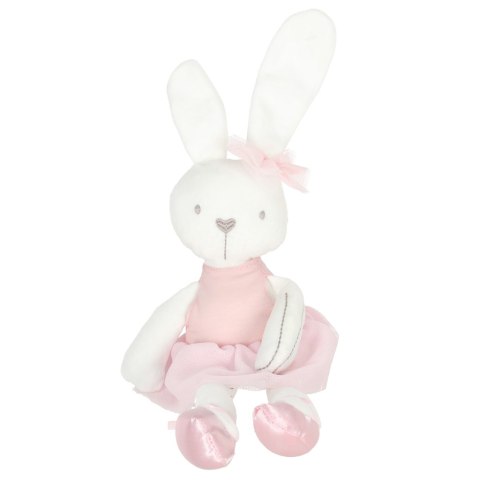 Maskotka pluszowa pluszak przytulanka królik zajączek w różowej sukience 42cm Maskotka pluszowa pluszak przytulanka królik zajączek w różowej sukience 42cm