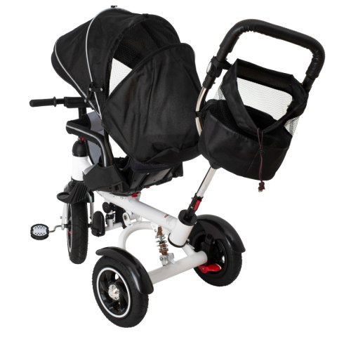 Rowerek trójkołowy Trike Fix V3 rower spacerówka 3w1 obracany 360 wolne koło czarny Rowerek trójkołowy Trike Fix V3 rower spacerówka 3w1 obracany 360 wolne koło czarny