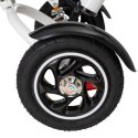 Rowerek trójkołowy Trike Fix V3 rower spacerówka 3w1 obracany 360 wolne koło czarny