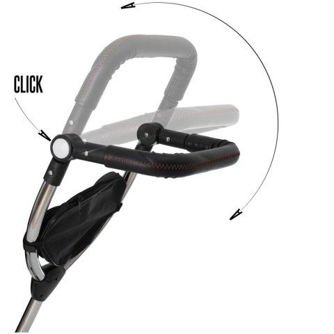Rowerek trójkołowy Trike Fix V3 rower spacerówka 3w1 obracany 360 wolne koło czarny Rowerek trójkołowy Trike Fix V3 rower spacerówka 3w1 obracany 360 wolne koło czarny