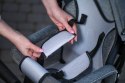 Rowerek trójkołowy Trike Fix V3 rower spacerówka 3w1 obracany 360 wolne koło szary