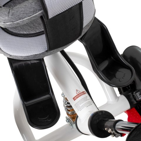 Rowerek trójkołowy Trike Fix V3 rower spacerówka 3w1 obracany 360 wolne koło szary Rowerek trójkołowy Trike Fix V3 rower spacerówka 3w1 obracany 360 wolne koło szary