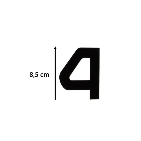 Zegar ścienny naklejany DIY duży regulowany 80-120cm czarny 12 cyfr Zegar ścienny naklejany DIY duży regulowany 80-120cm czarny 12 cyfr