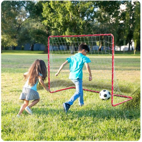 Duża bramka do piłki nożnej zestaw 2 sztuki Neo-Sport 183 x 122 x 61 cm Duża bramka do piłki nożnej zestaw 2 sztuki Neo-Sport 183 x 122 x 61 cm