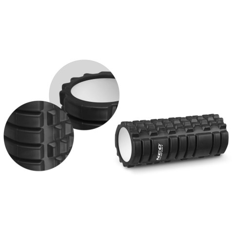 Roller do ćwiczeń 33x14cm NS-953 czarny Roller do ćwiczeń 33x14cm NS-953 czarny