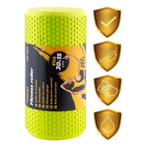 Roller wałek do ćwiczeń EVA NS-963 zielony Roller wałek do ćwiczeń EVA NS-963 zielony