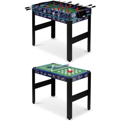 Stół do gry multi 12w1 106x59x90 cm NS-801 czarny Stół do gry multi 12w1 106x59x90 cm NS-801 czarny