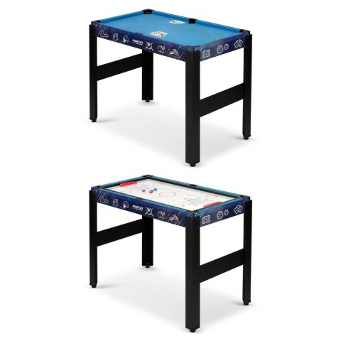 Stół do gry multi 12w1 106x59x90 cm NS-801 czarny Stół do gry multi 12w1 106x59x90 cm NS-801 czarny