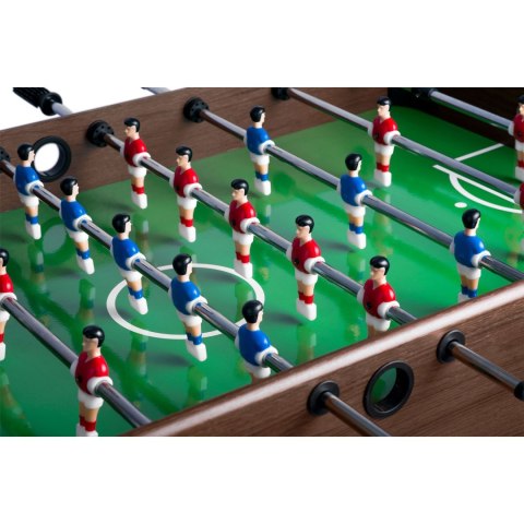 Stół do gry w piłkarzyki Neosport 118x61x79 cm NS-804 ciemny brąz Stół do gry w piłkarzyki Neosport 118x61x79 cm NS-804 ciemny brąz