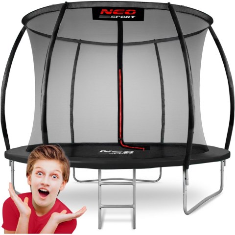 Trampolina ogrodowa profilowana 8ft/252cm z siatką wewnętrzną Neo-Sport Trampolina ogrodowa profilowana 8ft/252cm z siatką wewnętrzną Neo-Sport