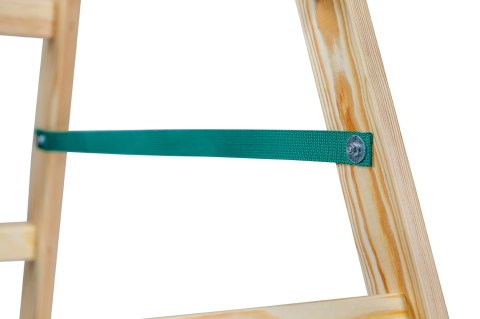 DRABINA DREWNIANA BRAKET PREMIUM 2X9 SZCZEBLI 270CM DRABINA DREWNIANA BRAKET PREMIUM 2X9 SZCZEBLI 270CM