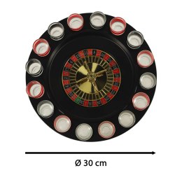 Imprezowa ruletka alkoholowa gra zestaw + kieliszki 16 szt.