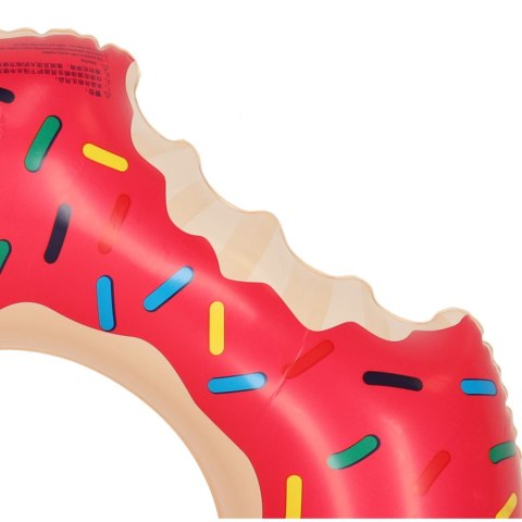 Kółko do pływania koło dmuchane Donut różowe 50cm max 20kg 3-6lat Kółko do pływania koło dmuchane Donut różowe 50cm max 20kg 3-6lat