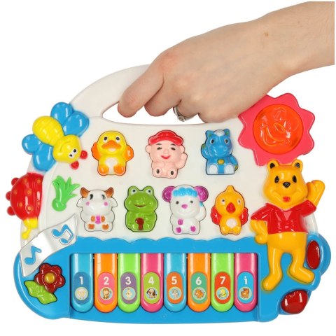 Pianinko organki dla dzieci odgłosy zwierząt Pianinko organki dla dzieci odgłosy zwierząt