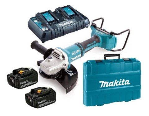 SZLIFIERKA KĄTOWA AKUMULATOROWA 230MM 2*18V 2*5.0AH SZLIFIERKA KĄTOWA AKUMULATOROWA 230MM 2*18V 2*5.0AH