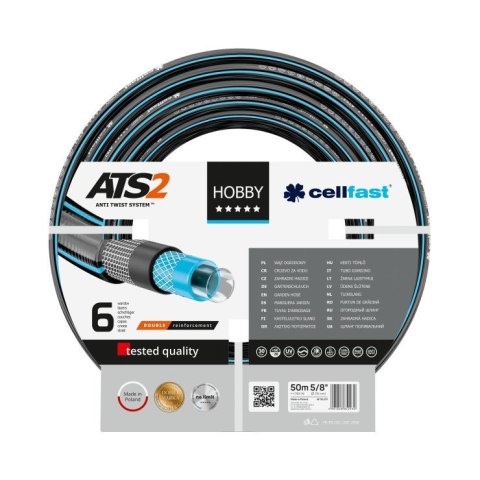 WĄŻ OGRODOWY HOBBY ATS 5/8' 50MB WĄŻ OGRODOWY HOBBY ATS 5/8' 50MB