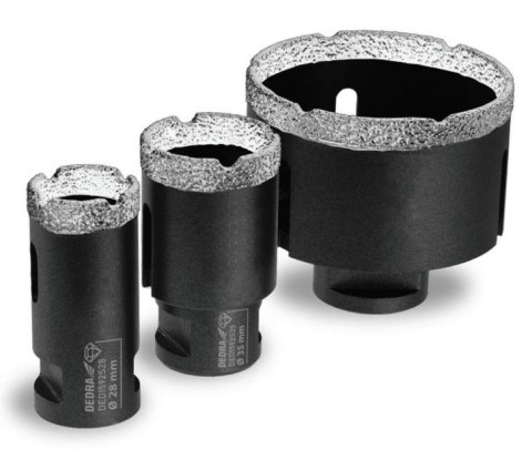 ZESTAW KORONEK DIAMENTOWYCH VACUUM BRAZED 28,35,68MM 3 SZT. ZESTAW KORONEK DIAMENTOWYCH VACUUM BRAZED 28,35,68MM 3 SZT.