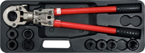 PRASKA HYDRAULICZNA RĘCZNA DO ZACISKANIA ZŁĄCZEK PEX-AL-PEX PRASKA HYDRAULICZNA RĘCZNA DO ZACISKANIA ZŁĄCZEK PEX-AL-PEX
