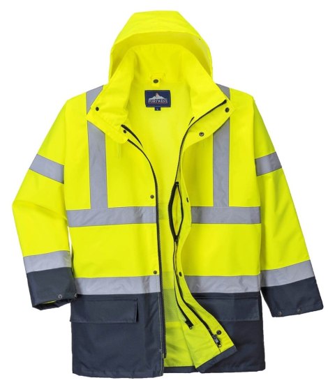 KURTKA OSTRZEGAWCZA OCIEPLANA S766YNR HI-VIS 5W1 XXL KURTKA OSTRZEGAWCZA OCIEPLANA S766YNR HI-VIS 5W1 XXL
