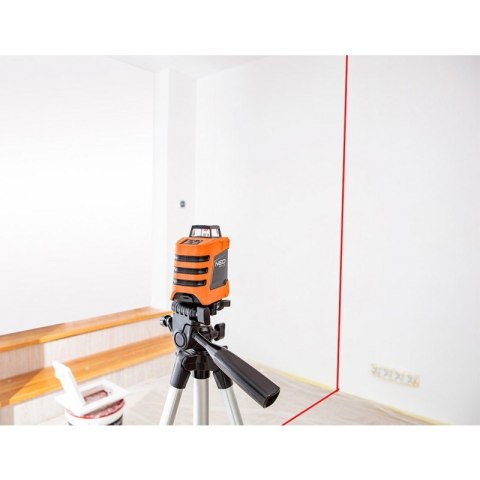 LASER PŁASZCZYZNOWY 15M 360 W POZIOMIE STATYW 1.5M CZERWONY LASER PŁASZCZYZNOWY 15M 360 W POZIOMIE STATYW 1.5M CZERWONY