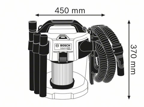ODKURZACZ AKUMULATOROWY GAS 18V-10 L ODKURZACZ AKUMULATOROWY GAS 18V-10 L