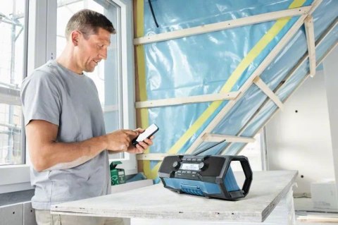 RADIO AKUMULATOROWE GPB 18V-2 SC DAB+/FM BLUETOOTH 0*AH RADIO AKUMULATOROWE GPB 18V-2 SC DAB+/FM BLUETOOTH 0*AH