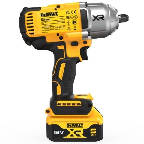 AKUMULATOROWY KLUCZ UDAROWY 1/2'' XR 18V 2*5.0AH TSTAK 1355N AKUMULATOROWY KLUCZ UDAROWY 1/2'' XR 18V 2*5.0AH TSTAK 1355N