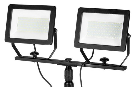REFLEKTOR PODWÓJNY NA STATYWIE 200W LED 17000LM REFLEKTOR PODWÓJNY NA STATYWIE 200W LED 17000LM