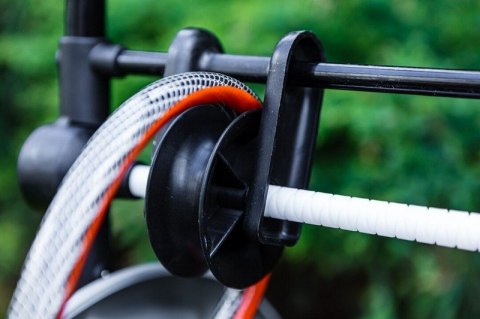 WÓZEK NA WĄŻ OGRODOWY,METALOWY,DO 60 M WĘŻA 1/2'' WÓZEK NA WĄŻ OGRODOWY,METALOWY,DO 60 M WĘŻA 1/2''