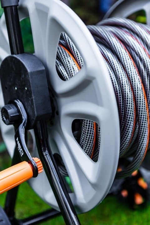 WÓZEK NA WĄŻ OGRODOWY,METALOWY,DO 60 M WĘŻA 1/2'' WÓZEK NA WĄŻ OGRODOWY,METALOWY,DO 60 M WĘŻA 1/2''