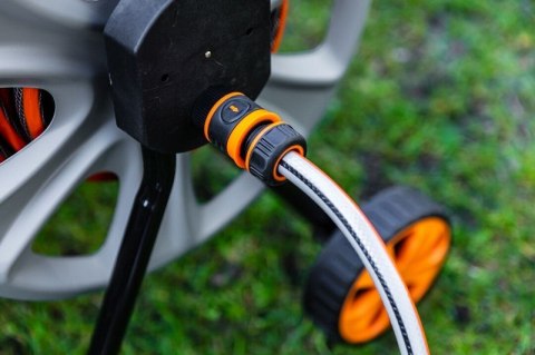 WÓZEK NA WĄŻ OGRODOWY,METALOWY,DO 60 M WĘŻA 1/2'' WÓZEK NA WĄŻ OGRODOWY,METALOWY,DO 60 M WĘŻA 1/2''
