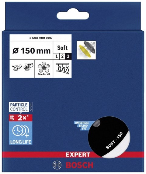 TALERZ SZLIFIERSKI EXPERT D150 SOFT TALERZ SZLIFIERSKI EXPERT D150 SOFT