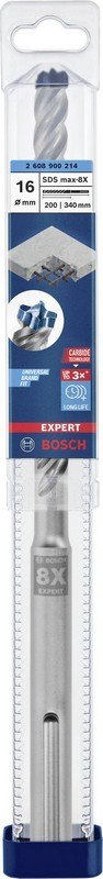 WIERTŁO DO MŁOTÓW SDS-MAX 8X EXPERT 16*200/340MM WIERTŁO DO MŁOTÓW SDS-MAX 8X EXPERT 16*200/340MM