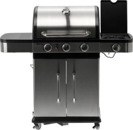 GRILL GAZOWY 3+1, STAL NIERDZEWNA 11.2KW