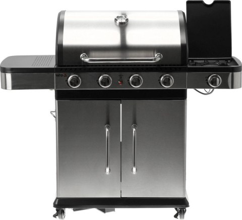 GRILL GAZOWY 4+1, STAL NIERDZEWNA 14.2KW GRILL GAZOWY 4+1, STAL NIERDZEWNA 14.2KW