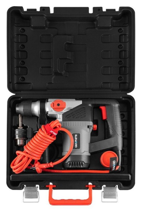 MŁOT UDAROWY OBROTOWY SDS+ 900W, UDAR 4J WALIZKA MŁOT UDAROWY OBROTOWY SDS+ 900W, UDAR 4J WALIZKA