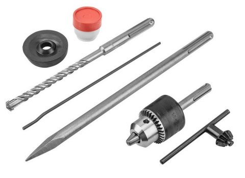 MŁOT UDAROWY OBROTOWY SDS+ 900W, UDAR 4J WALIZKA MŁOT UDAROWY OBROTOWY SDS+ 900W, UDAR 4J WALIZKA