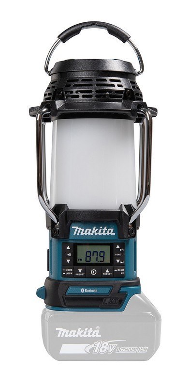 ODBIORNIK RADIOWY Z LAMPĄ I LATARKĄ 18V FM BLUETOOTH USB ODBIORNIK RADIOWY Z LAMPĄ I LATARKĄ 18V FM BLUETOOTH USB