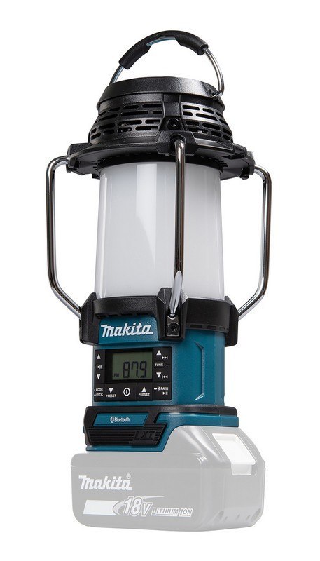 ODBIORNIK RADIOWY Z LAMPĄ I LATARKĄ 18V FM BLUETOOTH USB ODBIORNIK RADIOWY Z LAMPĄ I LATARKĄ 18V FM BLUETOOTH USB