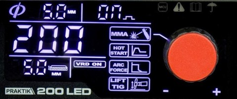 SPAWARKA INWERTOROWA PRAKTIK 200 LED SYNERGY SPAWARKA INWERTOROWA PRAKTIK 200 LED SYNERGY