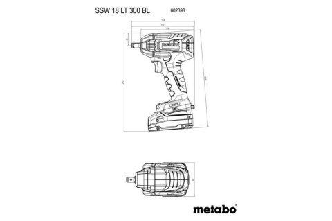 ZESTAW COMBO 18V BS 18 LT BL + SSW 18 LT 300 BL 2*5.2AH ZESTAW COMBO 18V BS 18 LT BL + SSW 18 LT 300 BL 2*5.2AH