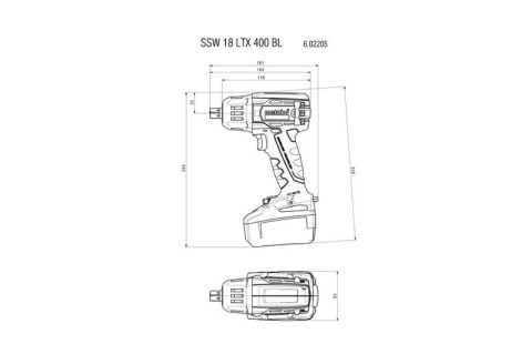 ZESTAW COMBO 18V BS+SSW+WBQ+BSA 2*10.0AH ZESTAW COMBO 18V BS+SSW+WBQ+BSA 2*10.0AH