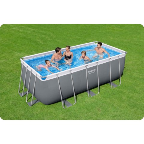 Basen ogrodowy stelażowy 412x201x122 cm 17w1 Bestway 56457N Basen ogrodowy stelażowy 412x201x122 cm 17w1 Bestway 56457N