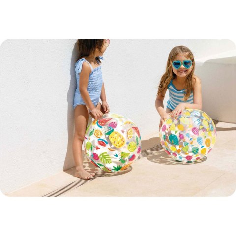 Dmuchana piłka plażowa wesołe rybki 51 cm INTEX 59040 Dmuchana piłka plażowa wesołe rybki 51 cm INTEX 59040